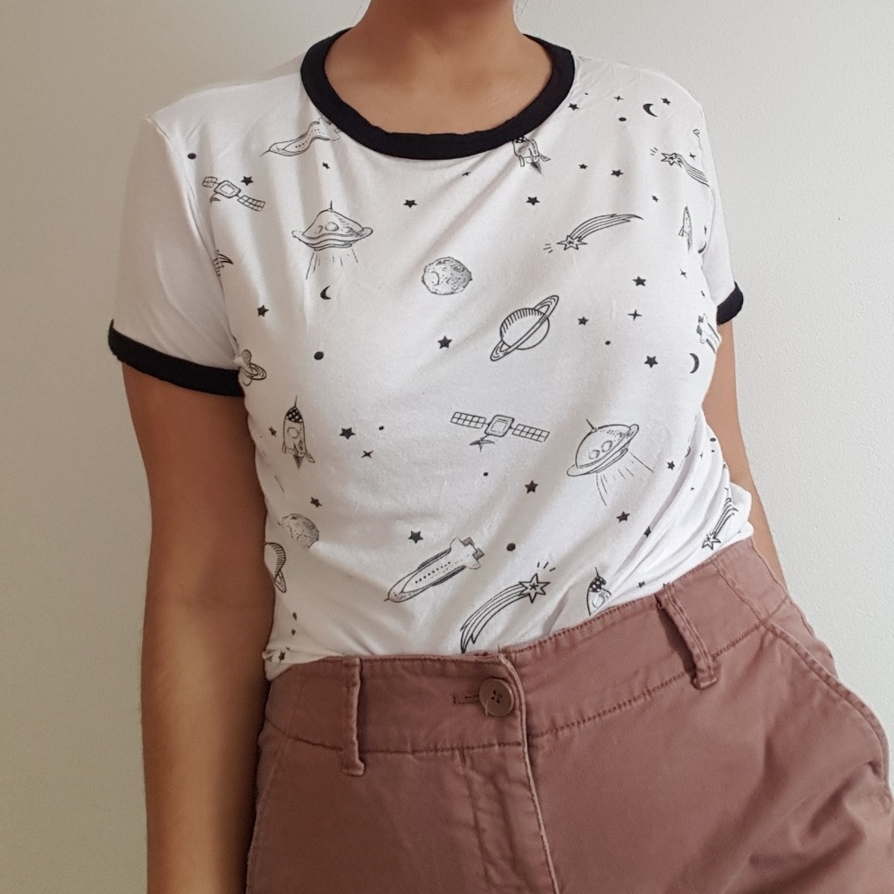 Space Doodle Graphic Tee